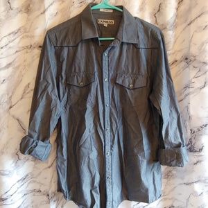 Men's Express Button Up